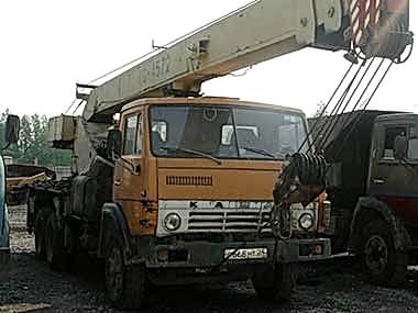 АВТОКРАН КАМАЗ 53212,КС 4572