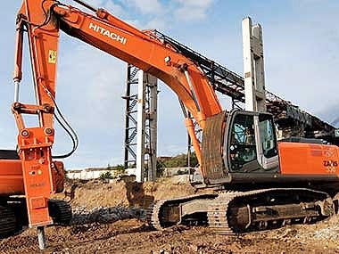ГИДРОМОЛОТ + HITACHI ZX330LC